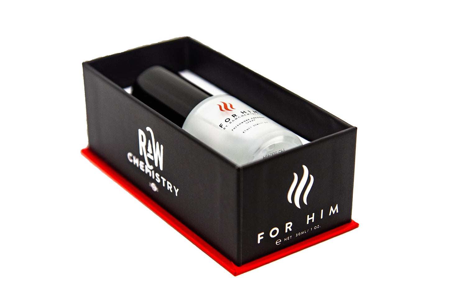 RawChemistry Pheromone Cologne, for Him [Attract Formula] - Bold, Extra Strength Formula 1 oz.