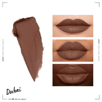 NYX PROFESSIONAL MAKEUP Soft Matte Lip Cream, Lightweight Liquid Lipstick - Dubai (Medium Cool Brown)