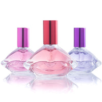 SCENTED THINGS Angle Face Body Spray Girl Perfume Set | Little Girls to Teen Girl Gifts, Girl Birthday Gift, Body Mist Perfume Set in Kissing-Lips Shaped Bottles | Fashion Collection (3 Piece Set)