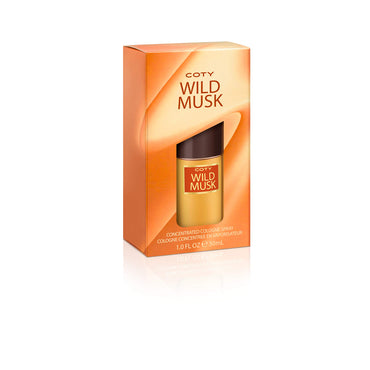 Coty Wild Musk Cologne Spray - 1 oz (Pack of 4)