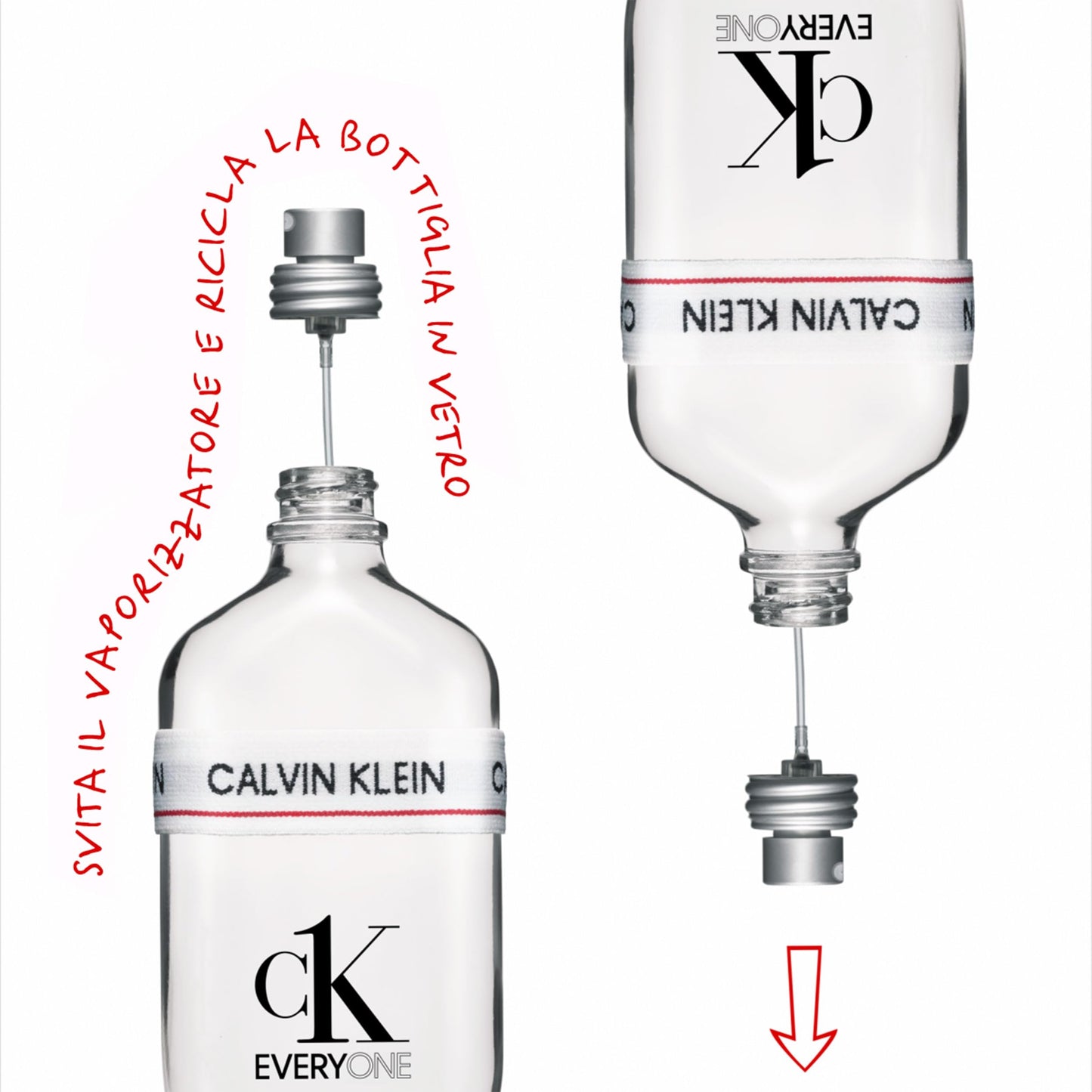 Calvin Klein CK Everyone Unisex Eau de Toilette, 3.3 Fl Oz