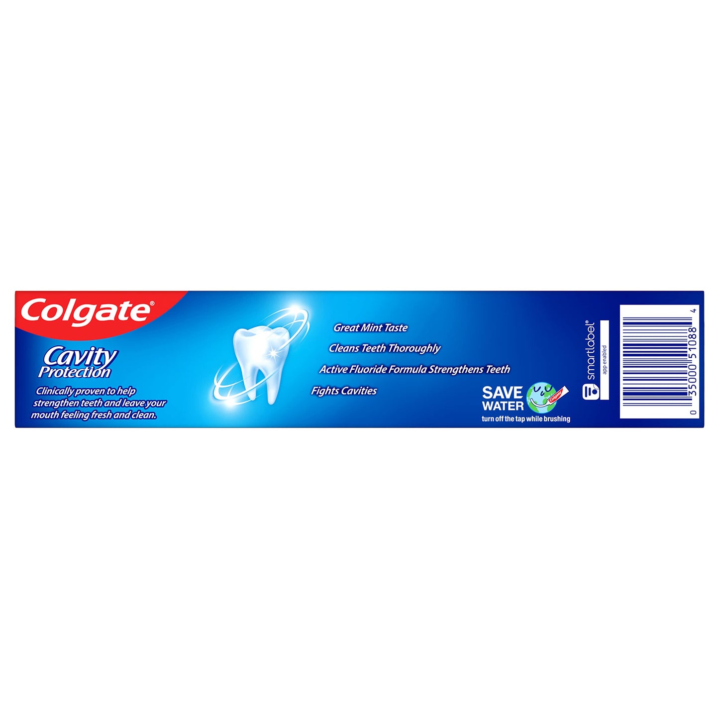 Colgate Cavity Protection Toothpaste with Fluoride, Great Regular Flavor, 6 Ounce (Pack of 6)