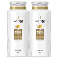 Pantene Daily Moisture Renewal 2 in 1 Shampoo and Conditioner 25.4 Fl Oz (Pack of 2)