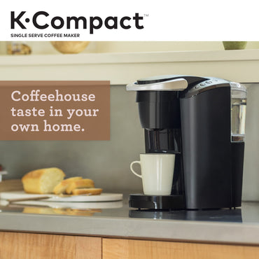 Keurig K-Compact Single-Serve K-Cup Pod Coffee Maker, Black (Packaging May Vary)