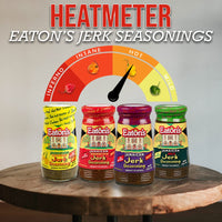 Eaton's Jamaican Jerk Seasoning - Easy to Use, Spicy Caribbean Jerk Seasoning for Meat, Seafood, and Vegetables, BBQ Rub, Grilled Chicken Seasoning, Jerk Sauce Marinade with Jerk Cooking Recipe eBook