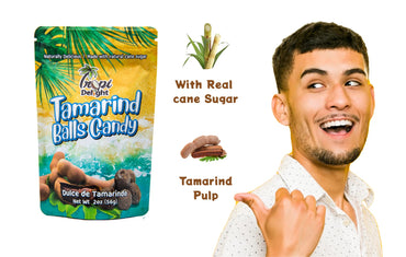 Tropi Delight Tamarind Ball Candy Jamaican Style Sweet and Sour