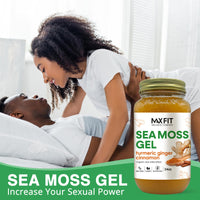 Sea Moss Gel Organic Raw (12 Flavors) 24oz Wildсrafted Gold Sea Moss Gel from Saint Lucia | 92 Vitamins and Minerals | Pure Raw+Non-GMO | Vegan Superfood