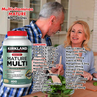 Kirkland Signature – Mature Multi Adult 50+ 400 Tablets + Daily Multi 500 Tablets (Bundle 2 Units Total)