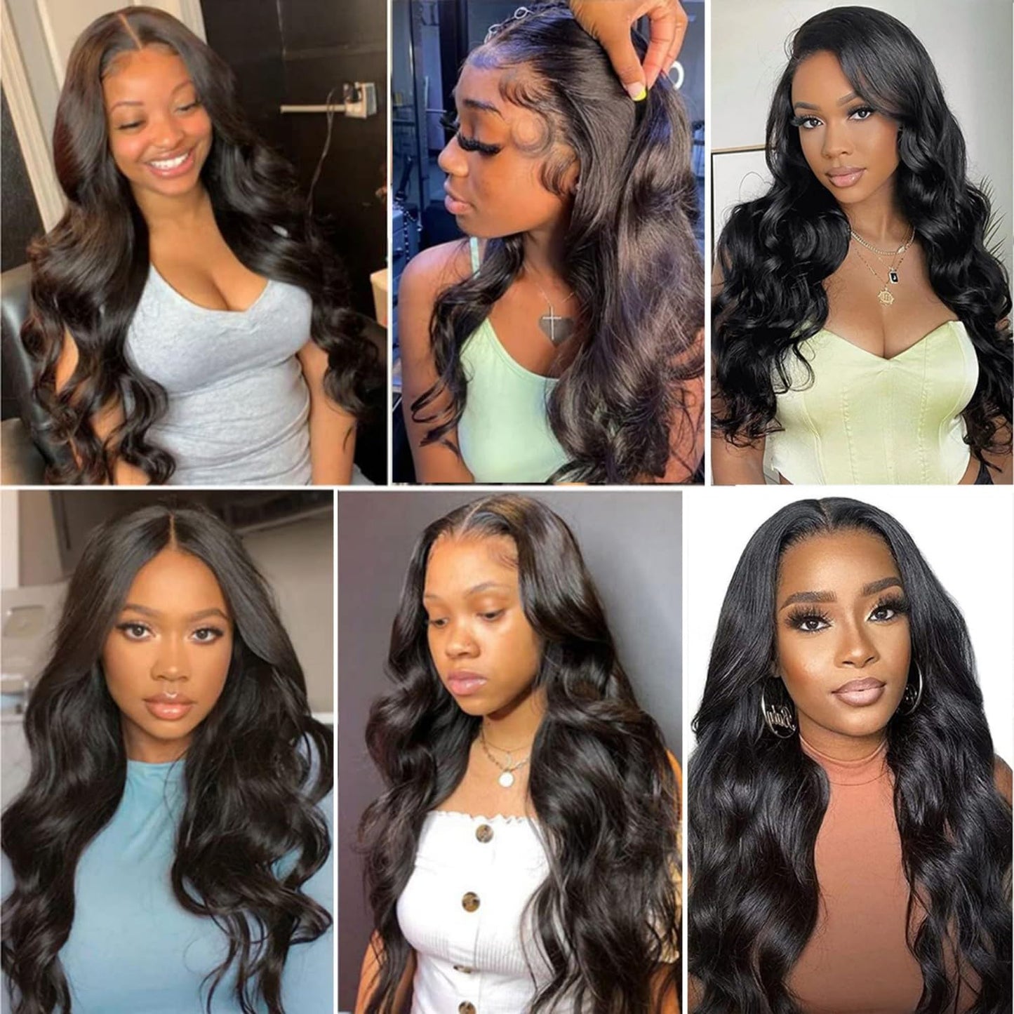 JISHENG Body Wave Lace Front Wigs Human Hair Pre Plucked 20 Inch 13x4 Lace Frontal Wigs Human Hair Transparent Lace for Black Women Natural Hairline with Baby Hair 150% Density