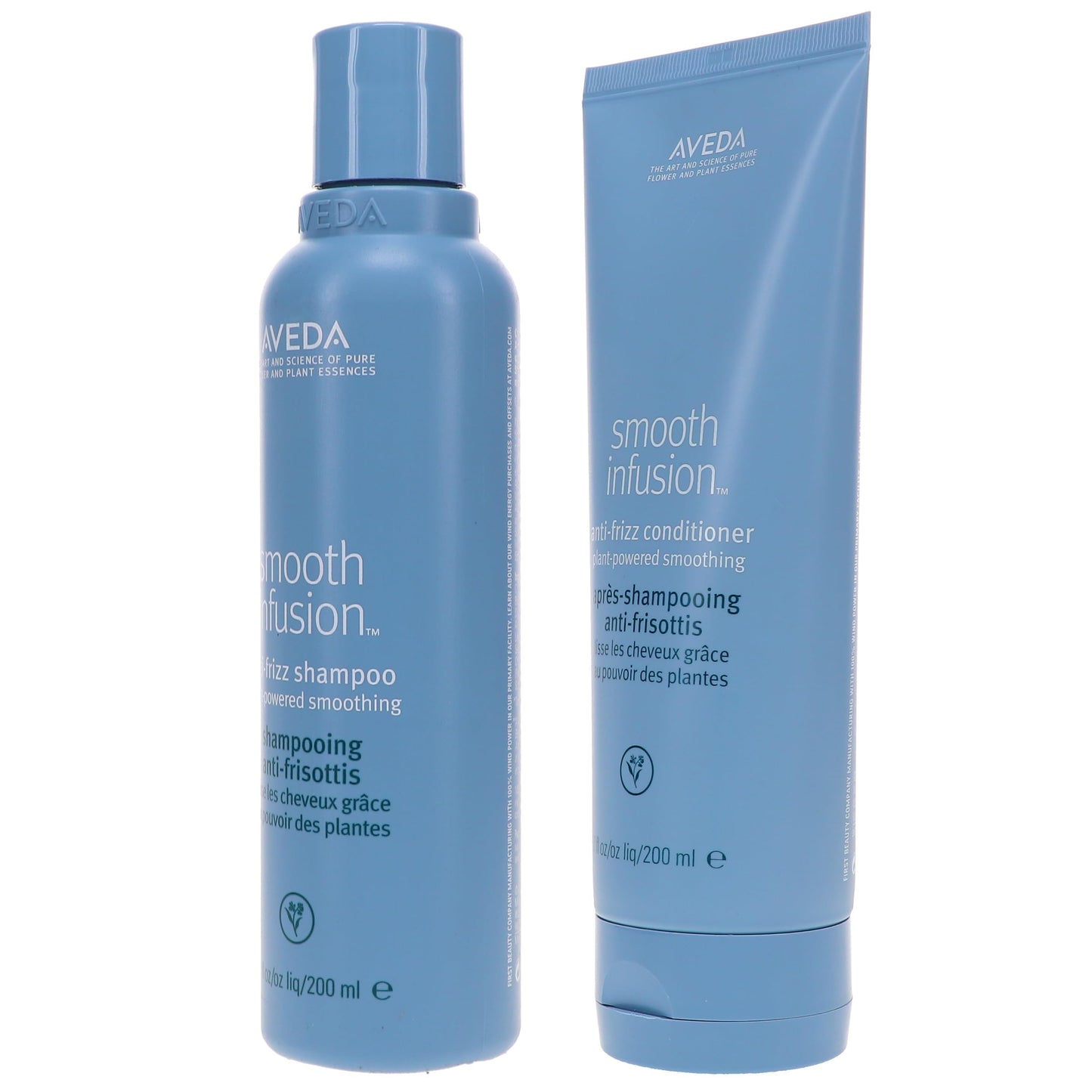 Aveda Smooth Infusion Anti Frizz Shampoo and Anti Frizz Conditioner 200ml