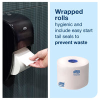 Tork High-Capacity Toilet Paper Roll White T26, Advanced, 2-Ply, 36 x 1000 sheets, 110292A