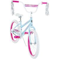 Huffy Illuminate 20” Girl’s Bike with Kickstand, Light Blue