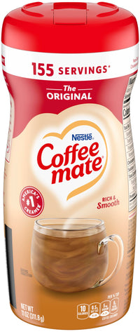 Coffee mate The Original Powder Creamer, 11 oz (Pack of 4) with By The Cup Scoop