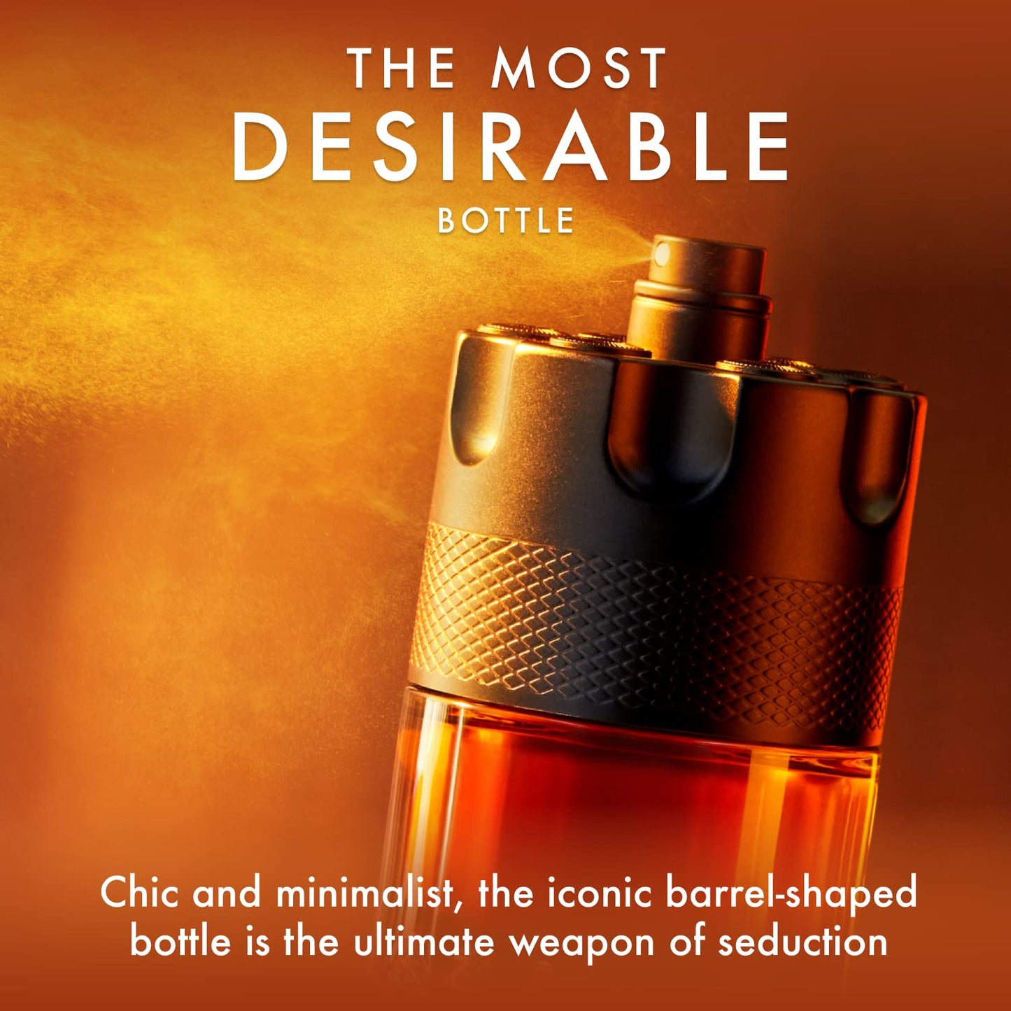 Azzaro The Most Wanted Parfum - Intense Mens Cologne - Spicy & Sensual Fragrance for Date - Lasting Wear - Irresistible Luxury Perfumes for Men, 1.6 Fl. Oz