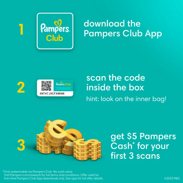 Pampers Baby Dry Diapers - Size 6, 144 Count, Absorbent Disposable Diapers