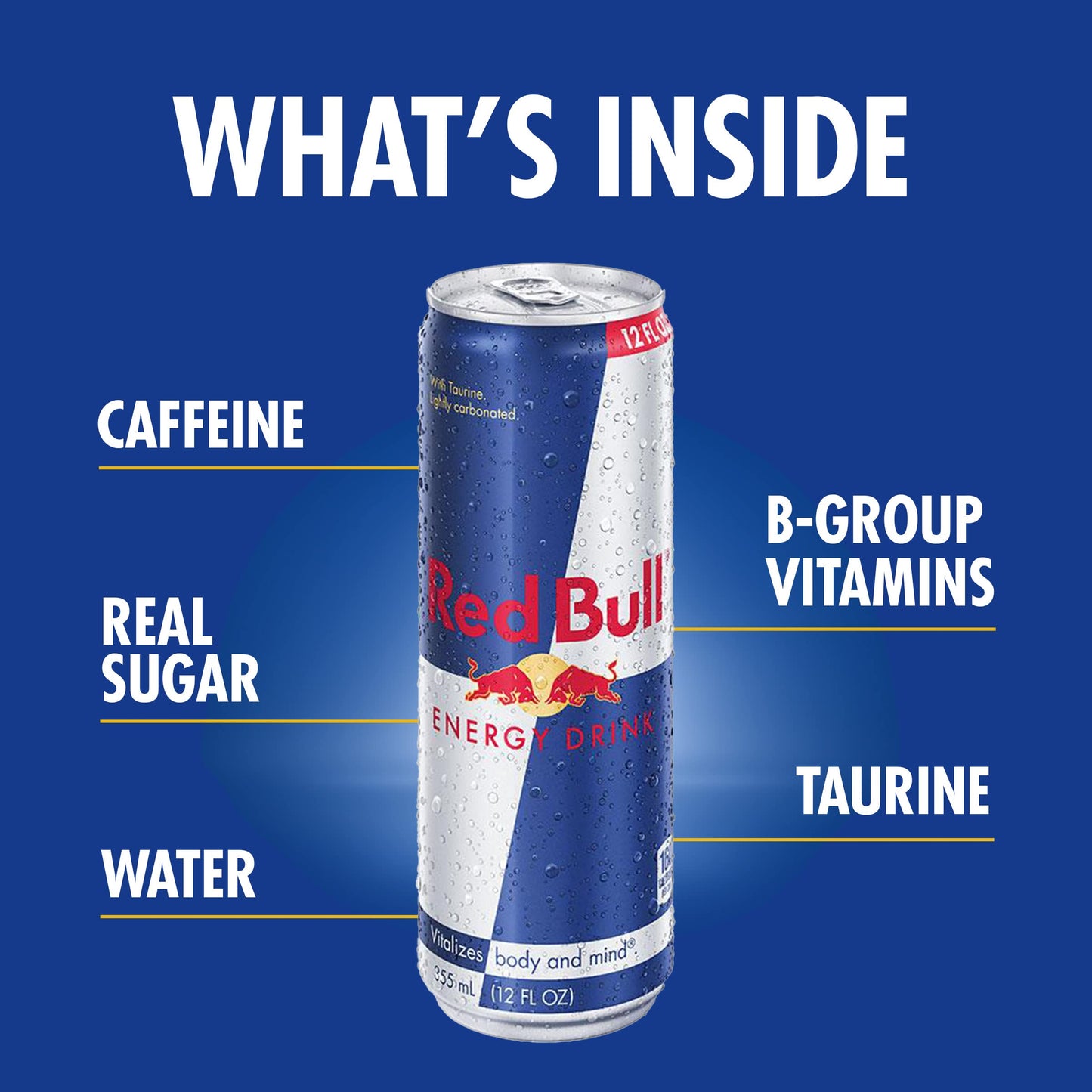 Red Bull Energy Drink, 8.4 Fl Oz (24 Pack)