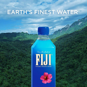 FIJI Natural Artesian Bottled Water 1.5 Liters / 50.7 Fl Ounce (Pack of 12)