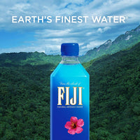 FIJI Natural Artesian Bottled Water 500 mL / 16.9 Fl Ounce (Pack of 24)