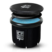 IceBox - Ice Bath Tub Outdoor with Lid: 320L Cold Water Therapy Tub for Recovery and Cold Plunge, 4 Layers Portable Pool