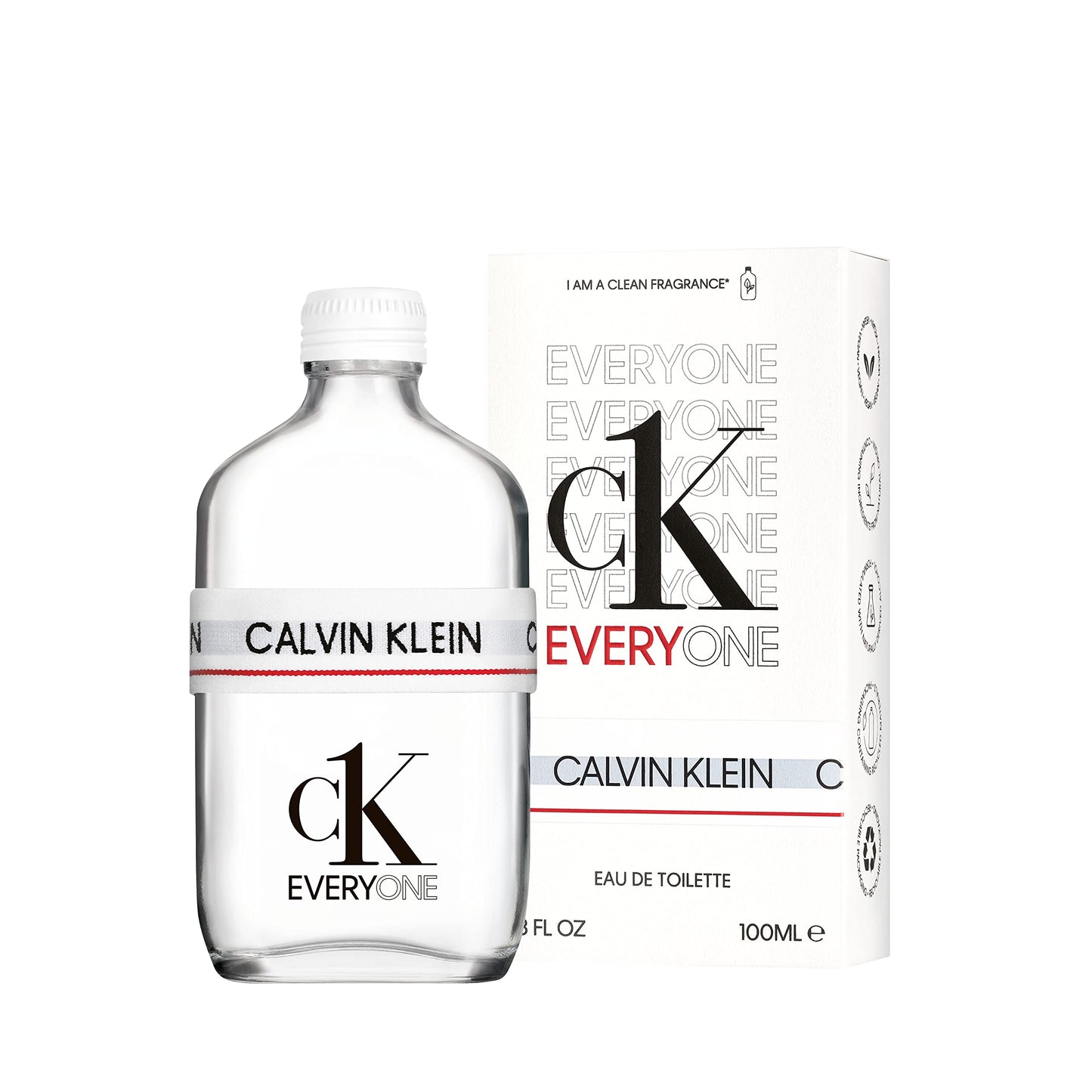 Calvin Klein CK Everyone Unisex Eau de Toilette, 3.3 Fl Oz