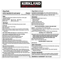 KIRKLAND SIGNATURE Aller-Flo Fluticasone Propionate (Glucorticoid) 5 Bottles x 120 Metered Sprays 0.54 Fl OZ per Bottle (15.8 mL x 5) 2.70 OZ Total (79 mL Total) 600 Total Sprays Total, 1-Pack