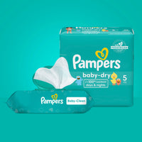 Pampers Baby Clean Wipes, Baby Fresh Scented - 72 Count