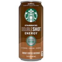 Starbucks Doubleshot Energy Espresso Coffee, Mocha, 15 oz Cans (12 Pack) (Packaging May Vary)
