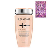 KERASTASE Curl Manifesto Hydratation Douceur Shampoo | Removes Build Up & Hydrates Curls | Softens & Reduces Frizz | For All Wavy, Curly, Very Curly & Coily Hair | 8.5 Fl Oz