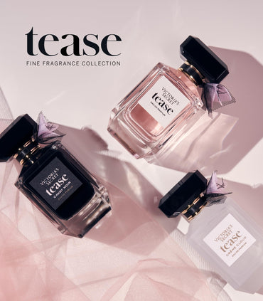 Victoria's Secret Tease Ultimate Fragrance 5 Piece Gift Set: 3.4oz Eau de Parfum, Mini Eau de Parfum, Candle, Lotion & Wash