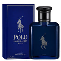 Ralph Lauren - Polo Blue - Parfum - Men's Cologne - Aquatic & Fresh - With Citrus, Oakwood, and Vetiver - Intense Fragrance - 2.5 Fl Oz