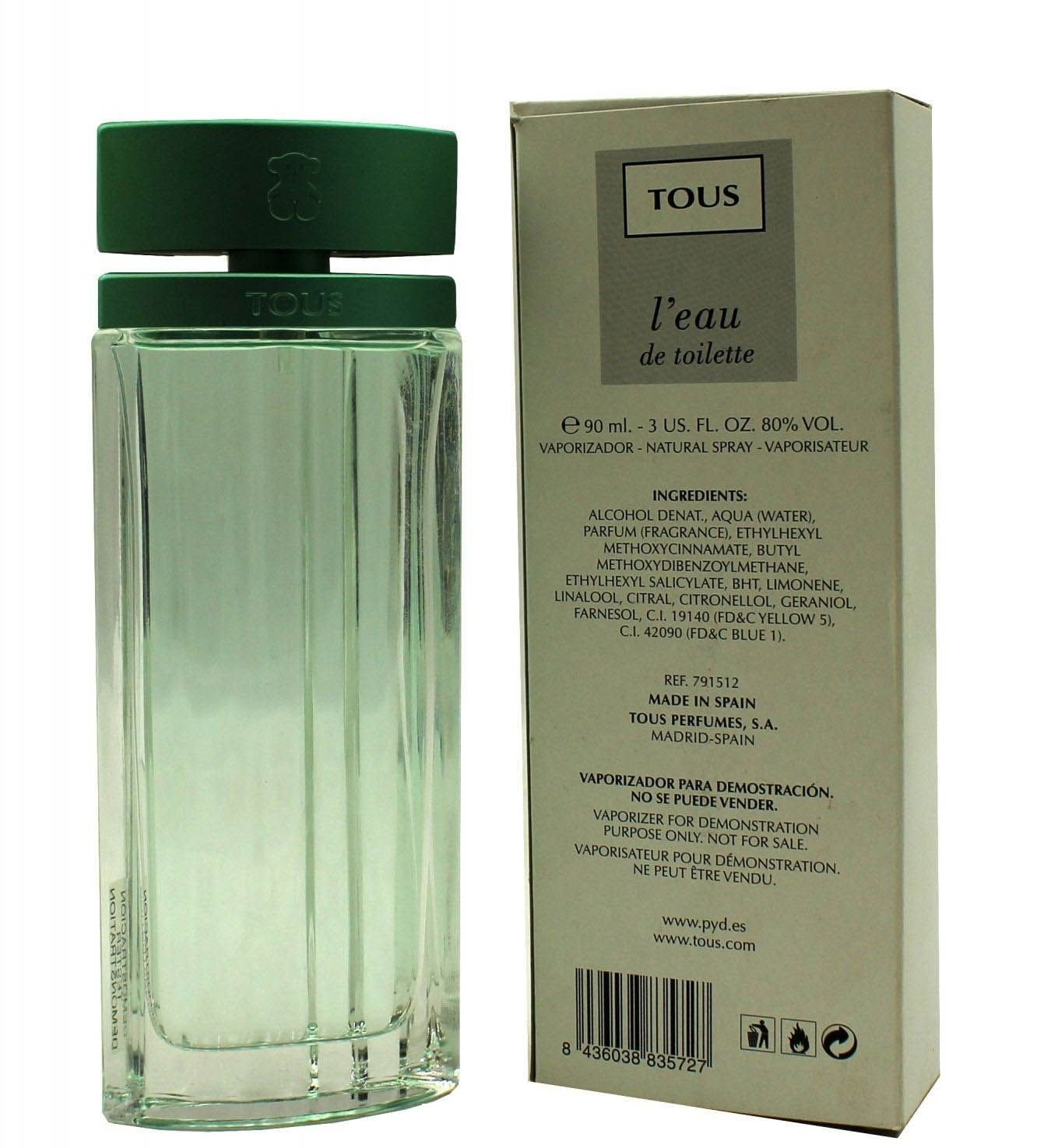 Tous L'eau De Toilette Spray for Women, 3 Ounce