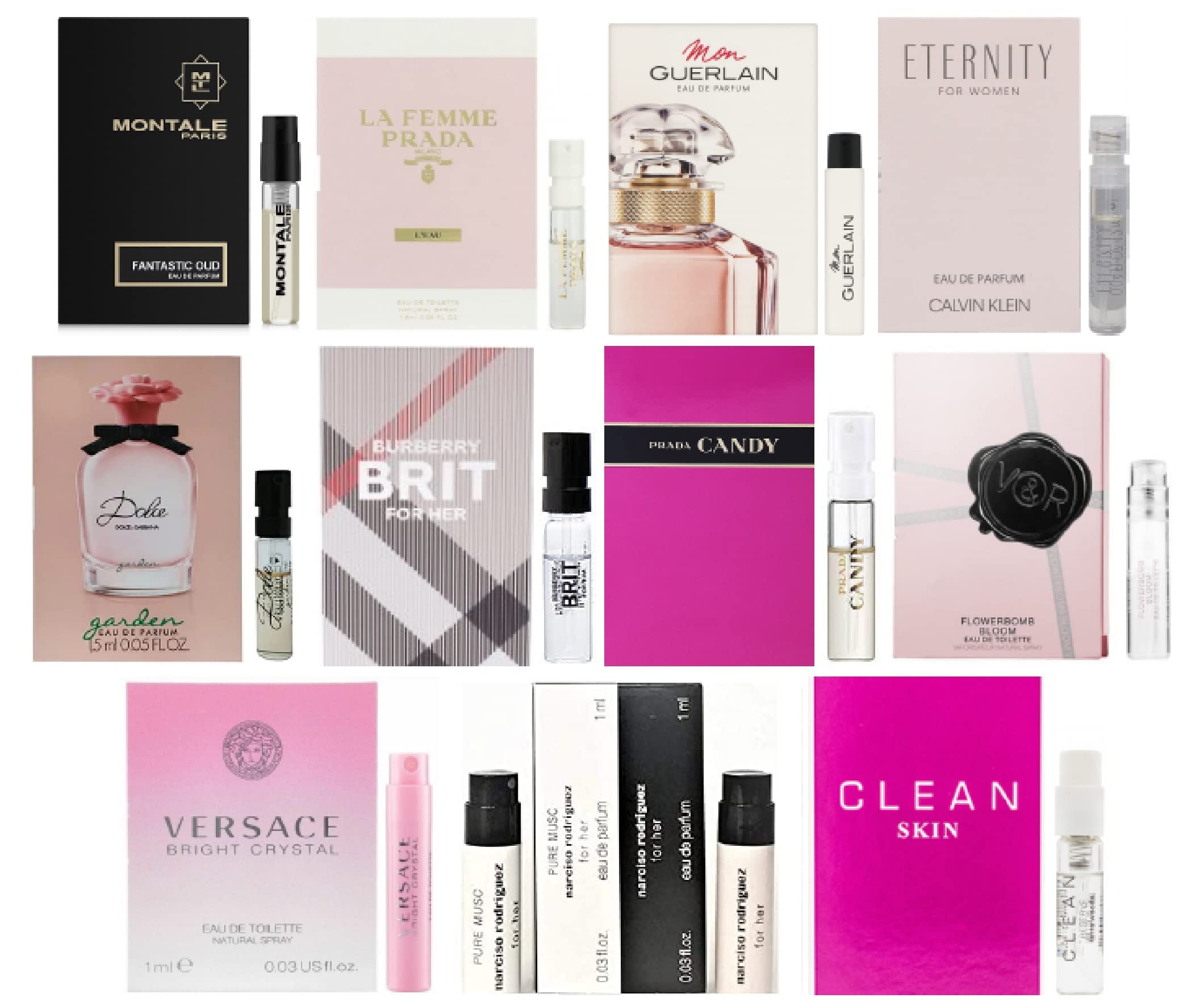 High end outlets sample perfumes