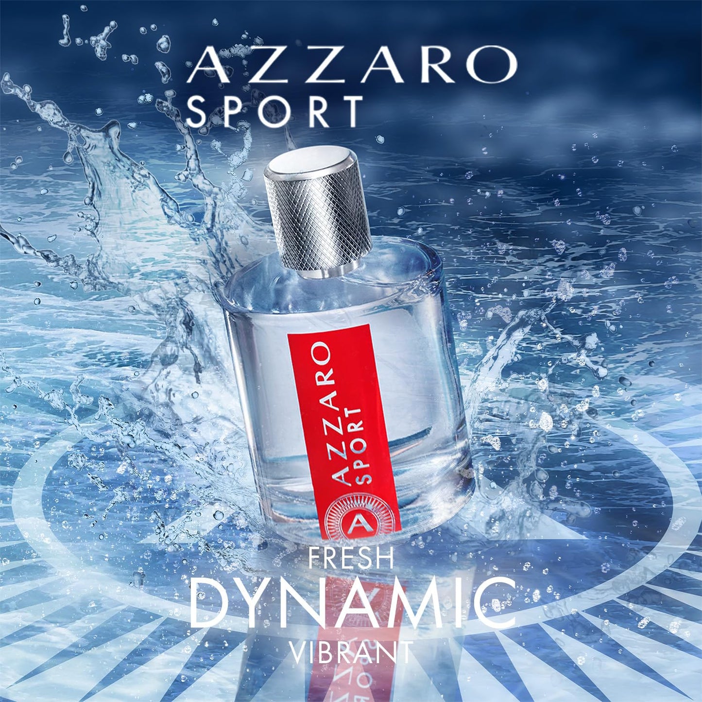 Azzaro Sport Eau de Toilette - Fresh & Clean Mens Cologne - Citrus, Aromatic & Woody Fragrance - Everyday Casual Wear - Energizing Scent - Luxury Perfumes for Men, 3.4 Fl Oz