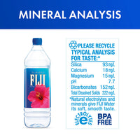 FIJI Natural Artesian Bottled Water 1.5 Liters / 50.7 Fl Ounce (Pack of 12)