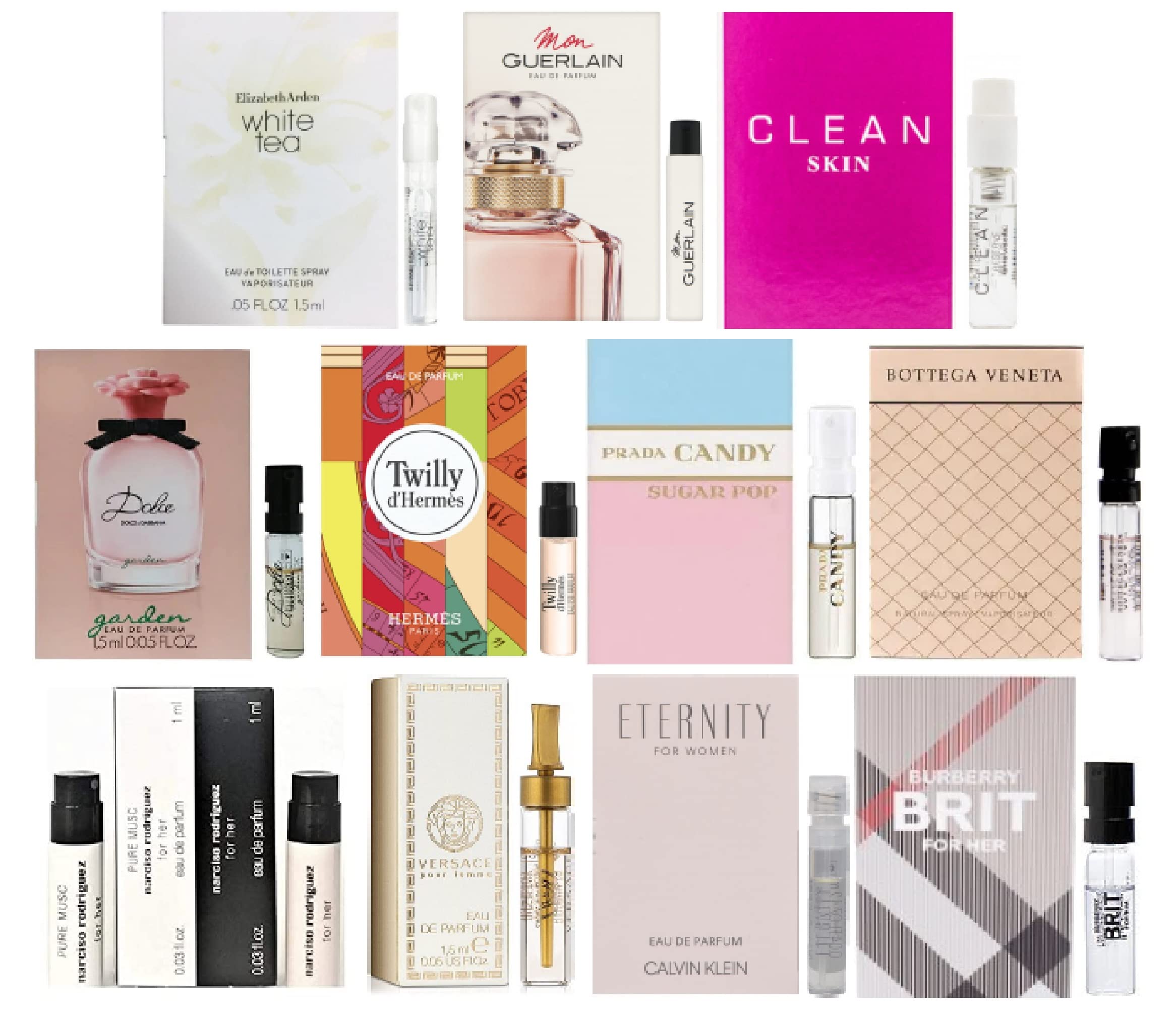 High end fragrance outlet sample lot