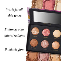 LAURA GELLER NEW YORK The Best of the Best Baked Palette - Full Size - Includes Bronzer, Blush, 2 Highlighters and 3 Eyeshadows - Travel-Friendly