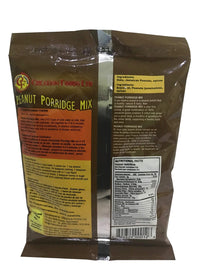 Jamaican Porridge Mix by Creation Foods - Nutritional and Energizing Hot or Cold Morning Cereal (Peanut Porridge Mix, 6 Pack)