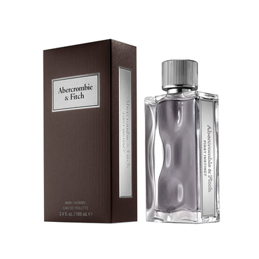 Abercrombie & Fitch First Instinct | Eau de Toilette | Men's Fragrance | Fresh, Clean, Pleasant Scent with Notes of Gin & Tonic, Kiwano Melon, Szechuan Pepper, and Sueded Musk | 3.4 oz