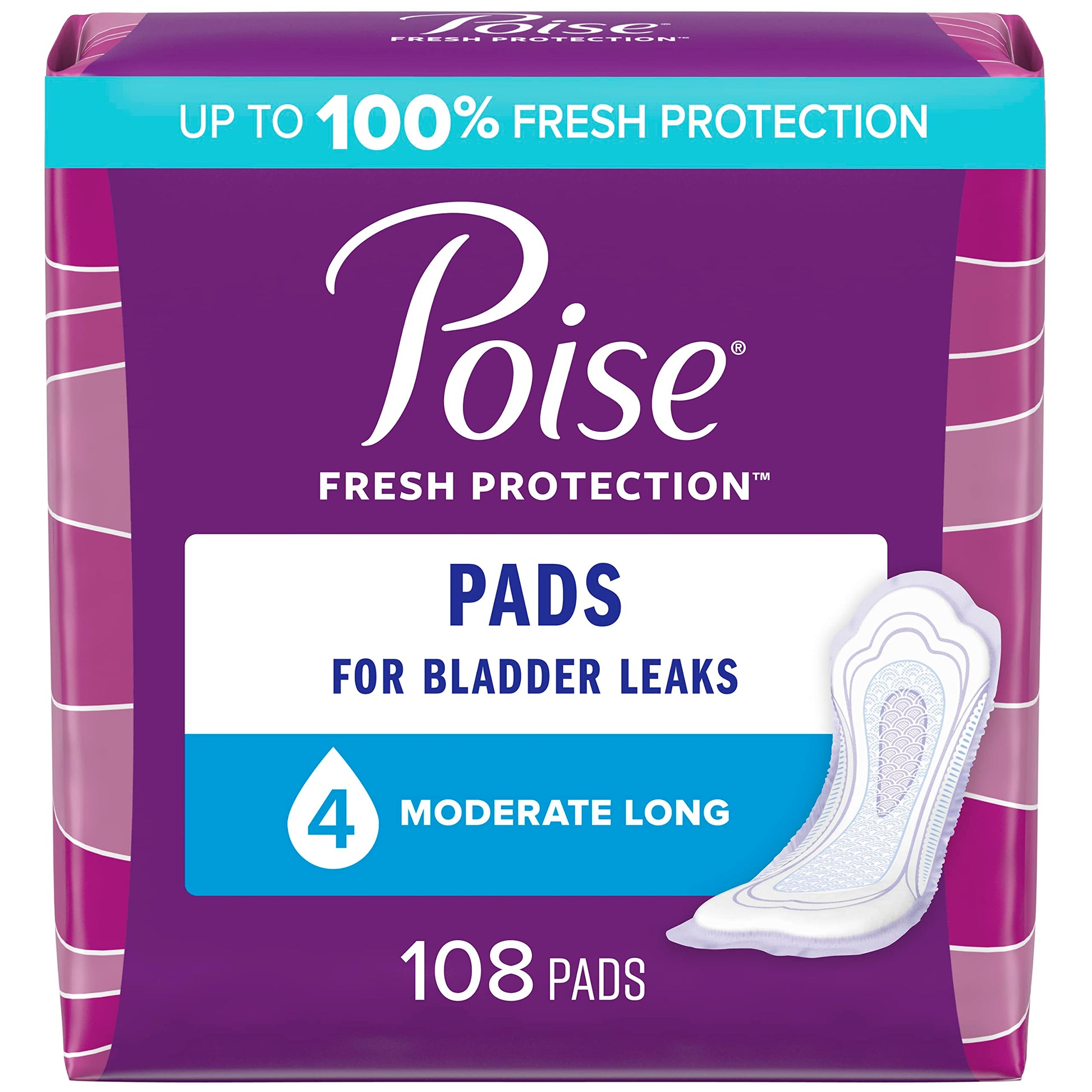  Always Discreet Boutique Incontinence Pads, for Bladder Leaks,  Extra Heavy Absorbency, Long Length, 40 CT : Health & Household