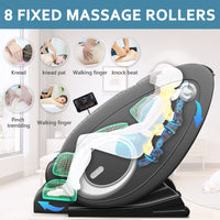 Massage Chair Blue-Tooth Connection and Speaker, Recliner with Zero Gravity with Full Body Air Pressure, Easy to Use at Home and in The Office