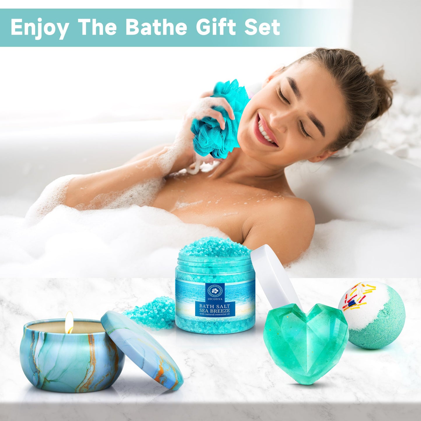 Birthday Gifts for Women, Relaxing Spa Gift Baskets Sets for Women Best Friends Female Mom Sister Wife Her Girlfriend Coworker, Christmas Gifts for Women Who Have Everything