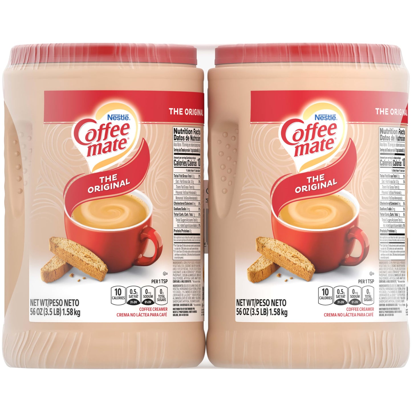 Nestle Coffee mate Coffee Creamer, Original, Non Dairy Powder Creamer, 56 Ounces (Pack of 2)