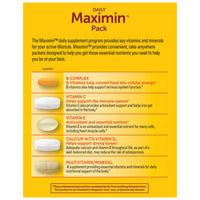 Nature Made Daily Maximin Vitamin Pack, Dietary Supplement for Nutritional Support, 30 Packets, 30 Day Supply