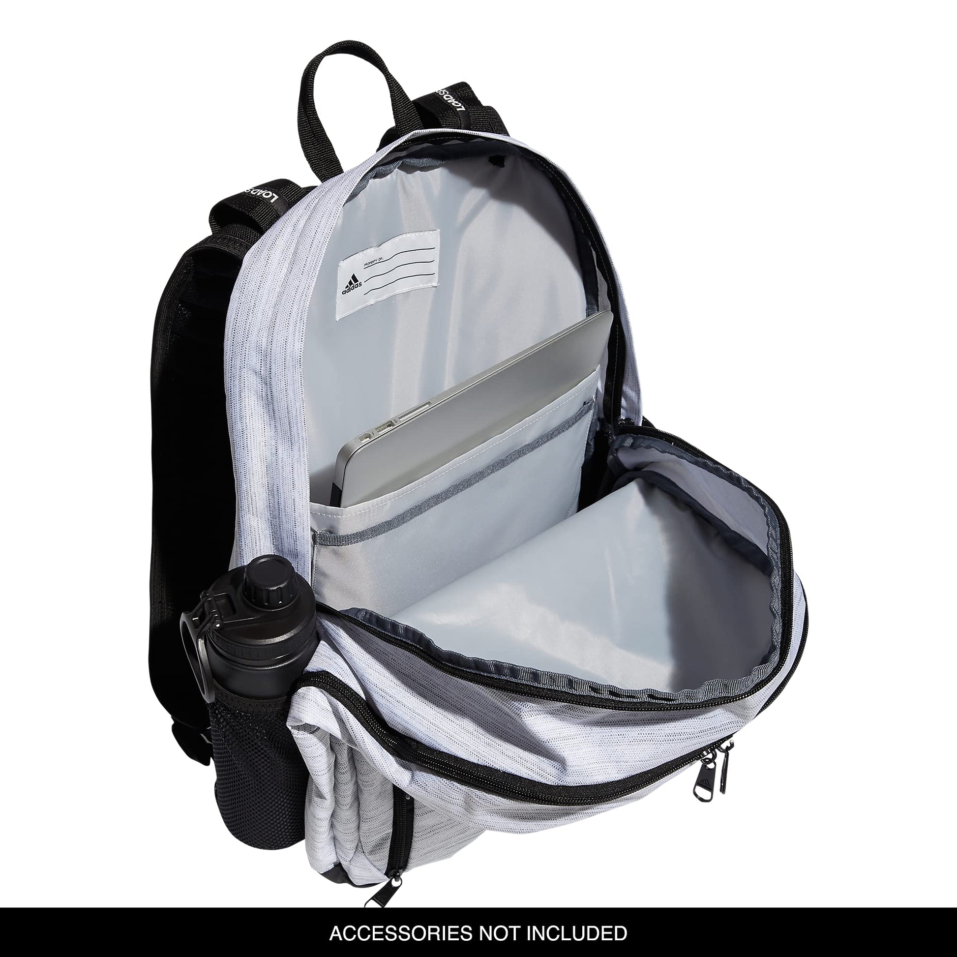 adidas 6 backpack adidas Unisex Prime 6 Backpack, Two Tone White/Black, One Size – Mega Mart Center