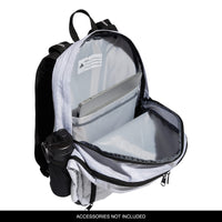 adidas Unisex Prime 6 Backpack, Two Tone White/Black, One Size