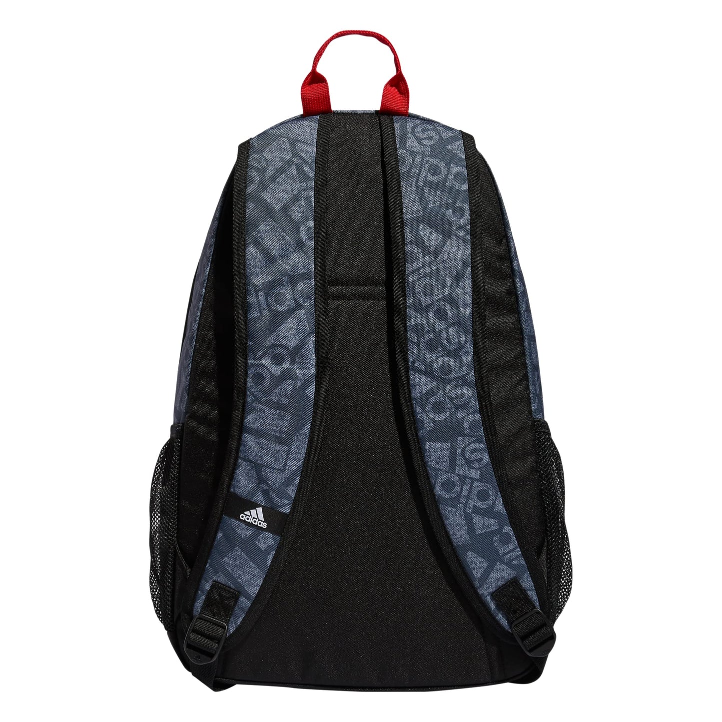 adidas Foundation 6 Backpack, ADI Collage Jersey Onix-Grey/Black/Vivid Red, One Size