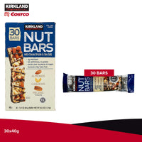 KIRKLAND SIGNATURE Nut Bars 30 Count (2.64 Lbs), 42.3 Oz