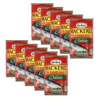 Grace Mackerel in Tomato Sauce (Classic) 10 Pack x 5.5oz