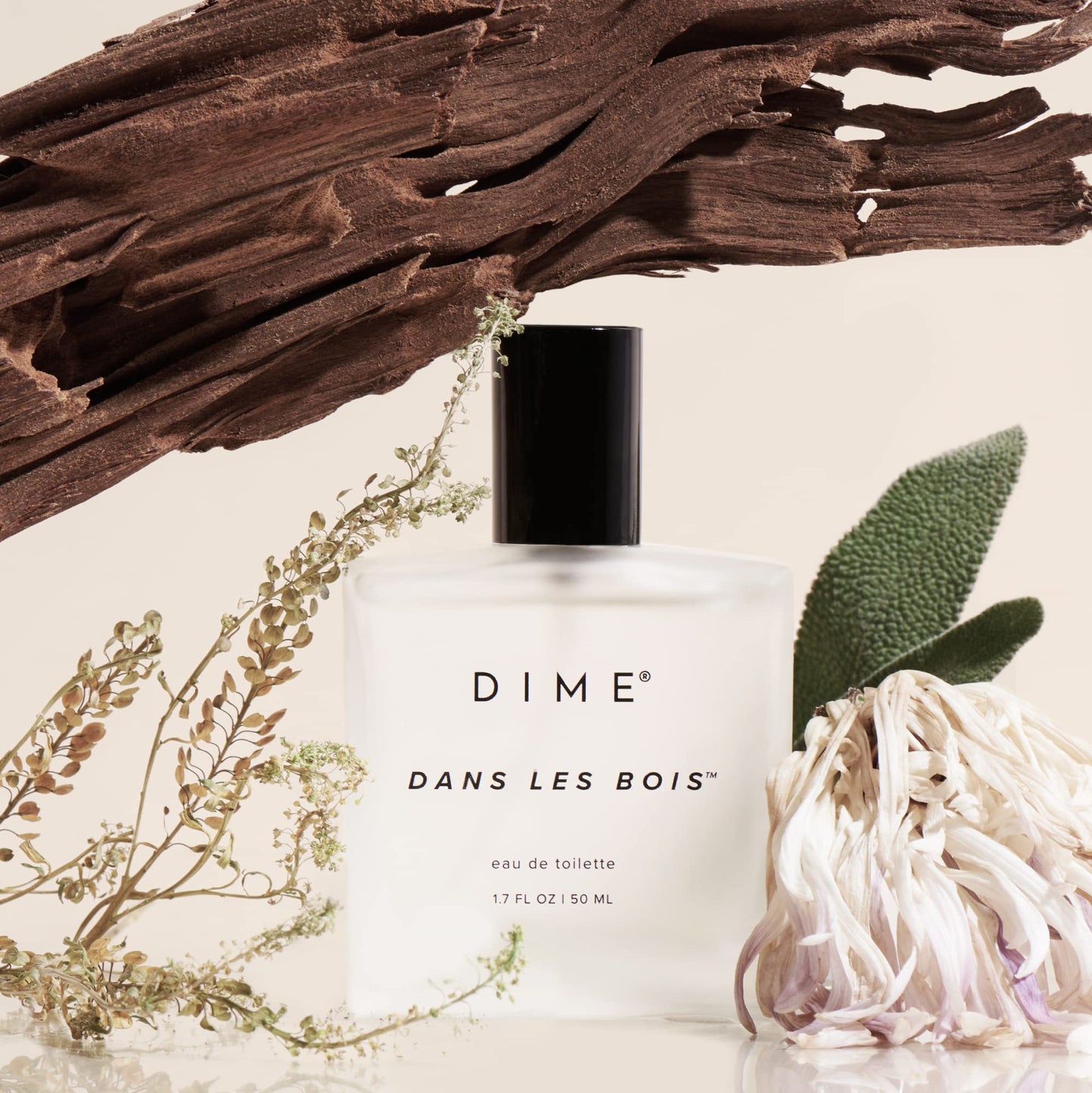 DIME Beauty Perfume Dans Les Bois, Feminine and Bold Scent, Hypoallergenic, Clean Perfume, Eau de Toilette For Women, 1.7 oz / 50 ml