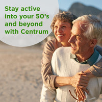 Centrum Silver Multivitamin for Adults 50 Plus, Multivitamin/Multimineral Supplement, Vitamin D3, B-Vitamins, Gluten Free, Non-GMO Ingredients, Supports Memory and Cognition in Older Adults - 220 Ct